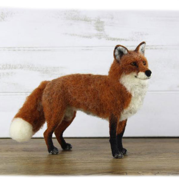 World of Wool Felting Kit - Fabian the Fox