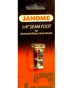 1/4" Seam foot For Horizontal Rotary Hook Models