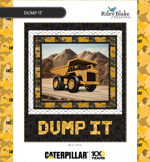 Caterpillar Quilt Top Kit 60 1/2" x 70 1/2"