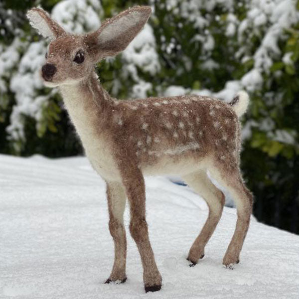 World of Wool Felting Kit - Dixie the Deer