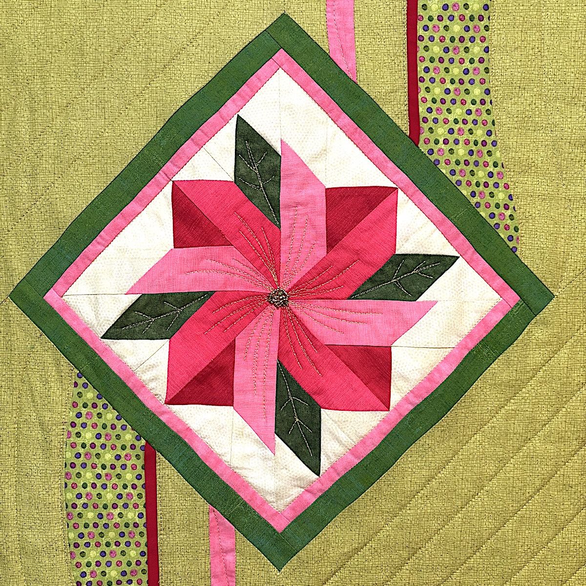 SANTA ROSA - CHRISTMAS TABLE TOPPER  - 6 Dec 2025