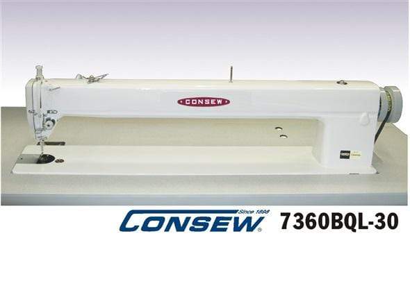 Consew 7360BQL-30  Long Arm 30, Single Needle, Drop Feed, Lockstitch Machine - HEAD ONLY