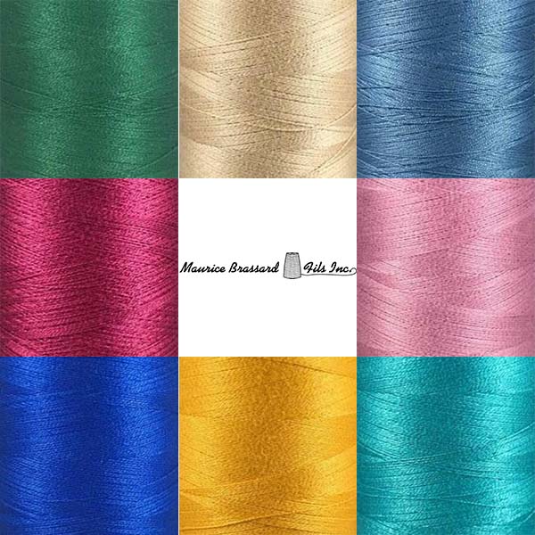 Maurice Brassard Mercerized Perle Cotton Yarn - 8/2