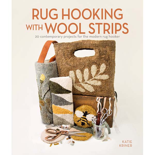 Rug Hooking with Wool Strips