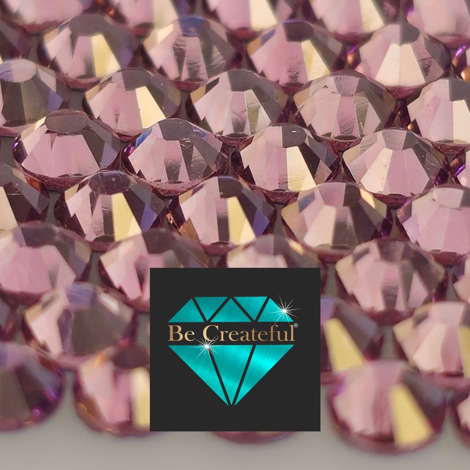 Light Amethyst LUXE Hotfix Rhinestones