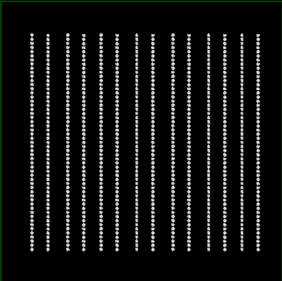 SS20 Single Line Rhinestone Transfer