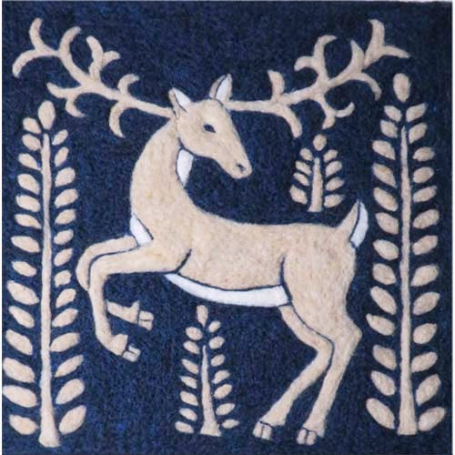 Tapestry Felting Kit - Scandinavian Reindeer I