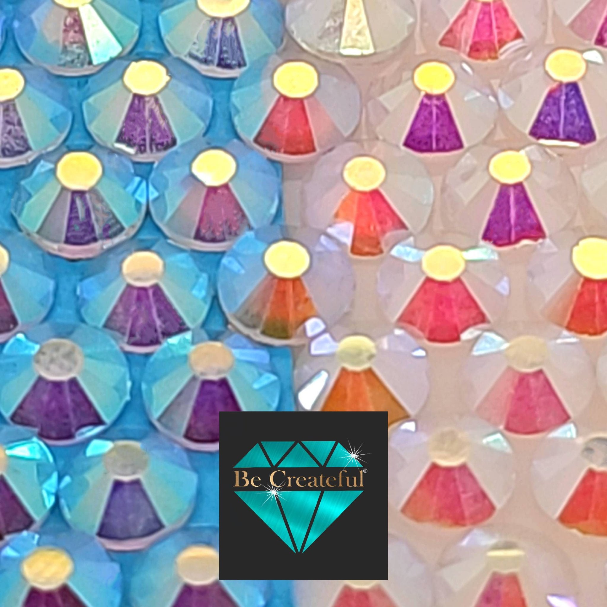 Transparent AB LUXE HOTFIX Rhinestones