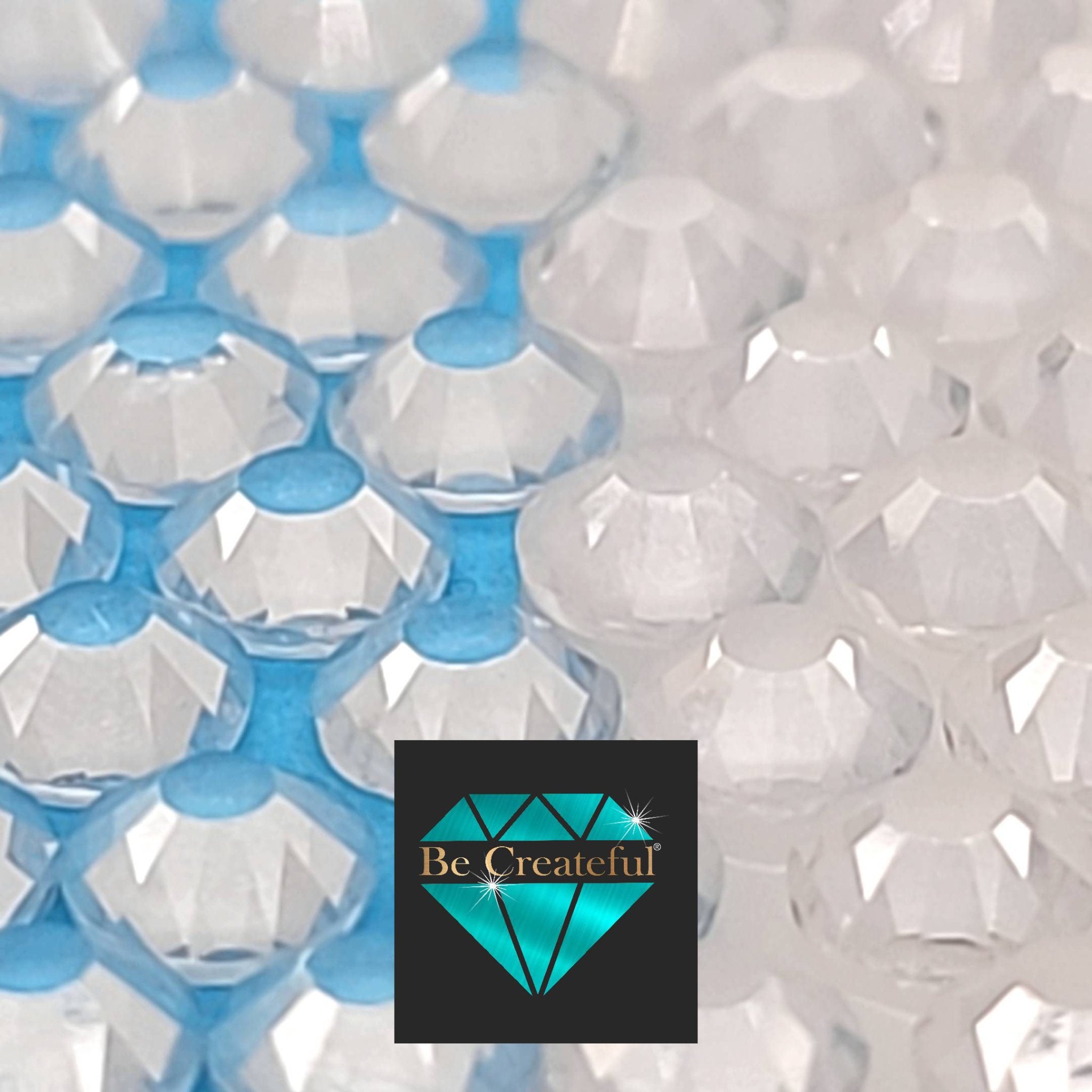 Transparent BULK LUXE HOTFIX Rhinestones