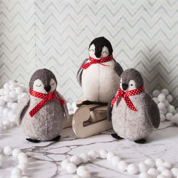 Baby Penguins Felt Craft Kit