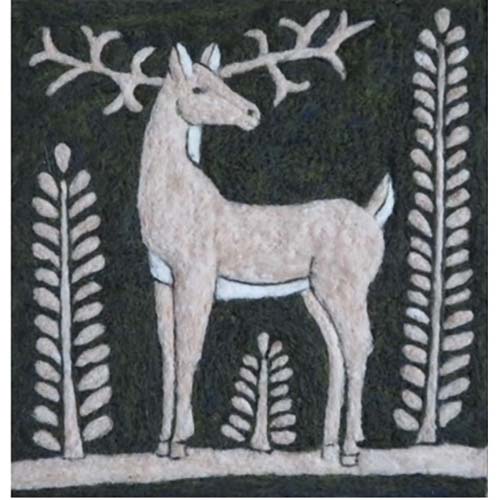Tapestry Felting Kit - Scandinavian Reindeer IV
