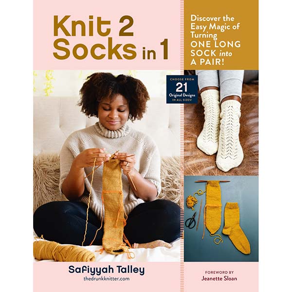 Knit 2 Socks in 1