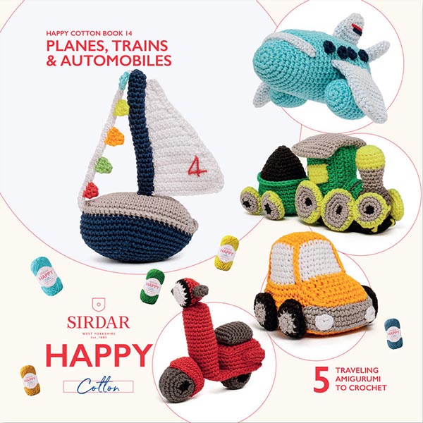 Happy Cotton Book #14 - Planes, Trains & Automobiles