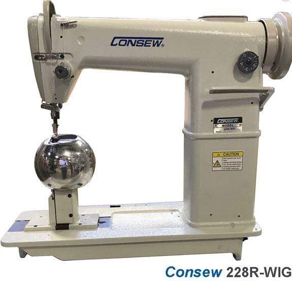 Consew Model 228R-WIG-High Speed, Post Type, Single Needle, Drop Feed, Lockstitch Machine