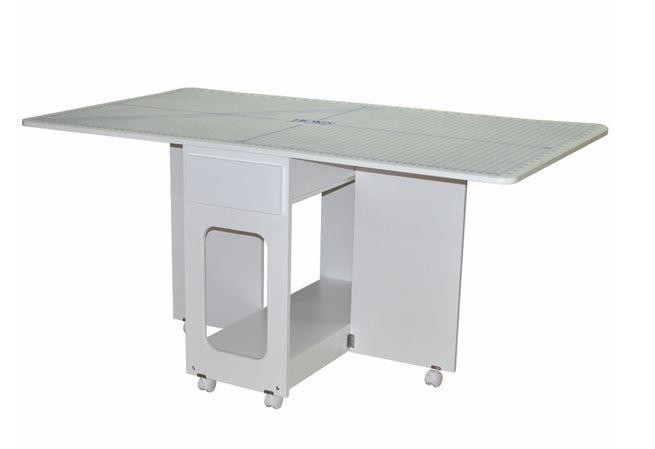 Horn of America 2211 Cutting Table with Drawer _ All White