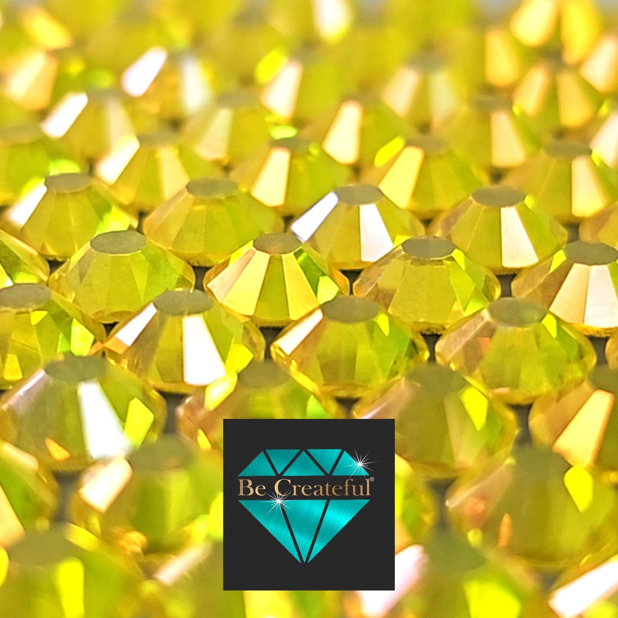 Mirage Citrine LUXE HOTFIX Rhinestones