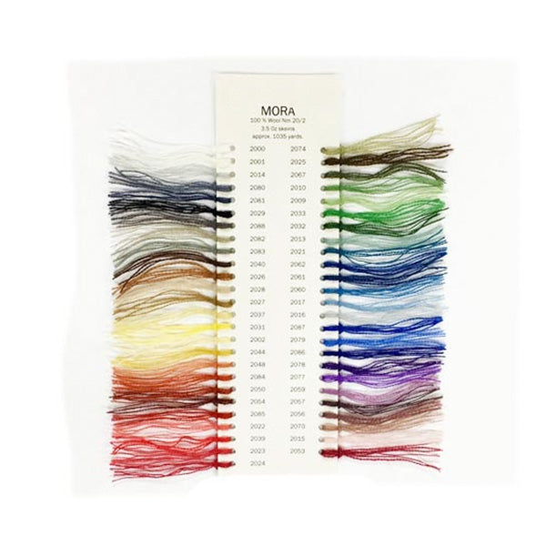 Klippan MORA Wool Yarn Color Card