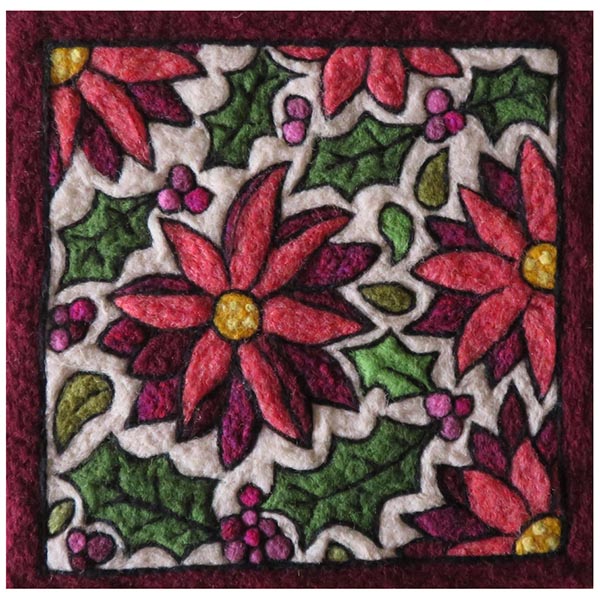 Tapestry Felting Kit - Winter Garden