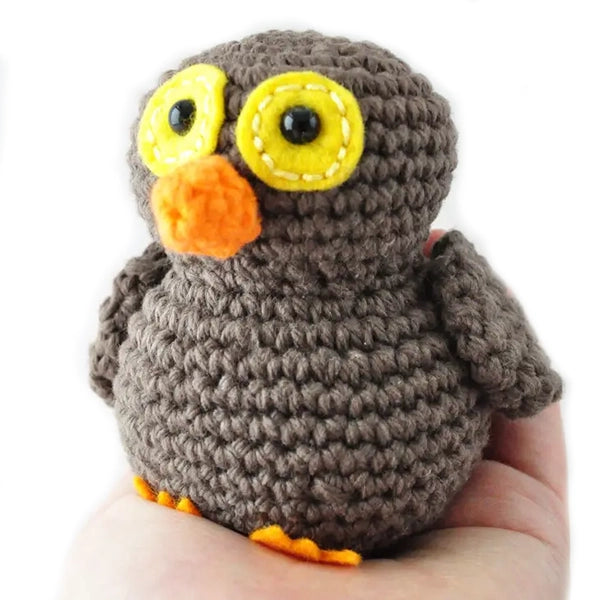 The Pudgy Rabbit Crochet Kit - Owl