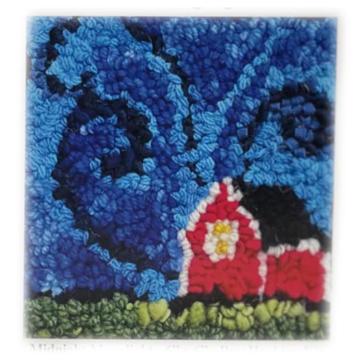 Beginner Rug Hooking Kit - Midnight Moonlight