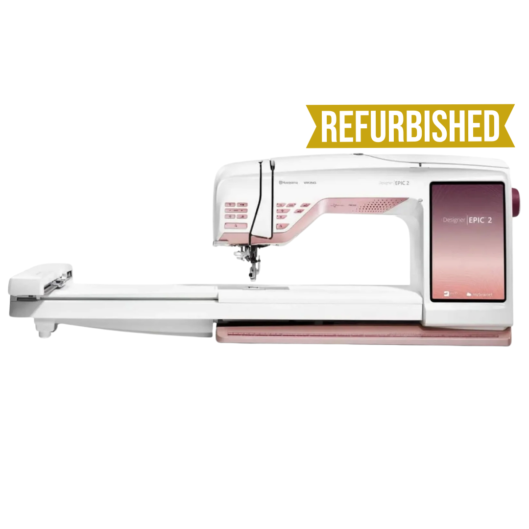 HUSQVARNA VIKING DESIGNER EPIC 2 Sewing & Embroidery Machine Refurbished