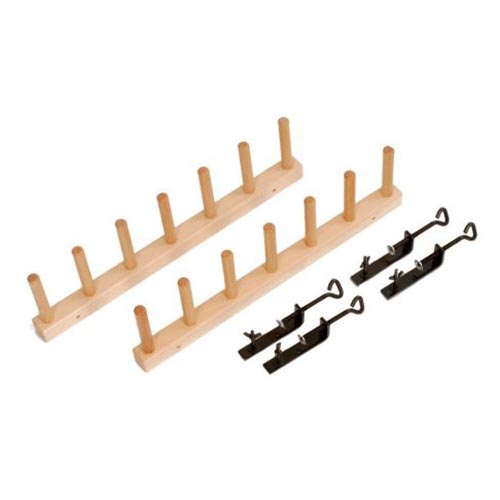 Louet Warping Pegs and Clamps