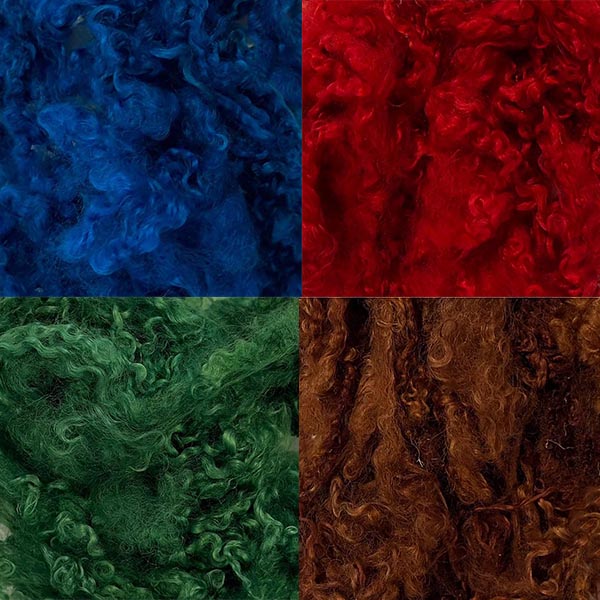 Wensleydale Dyed Locks