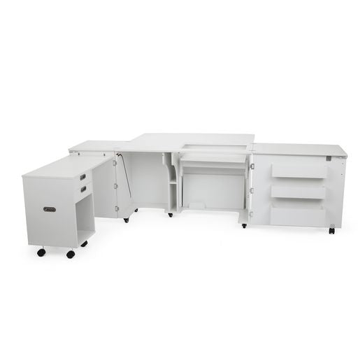Aussie 2 Kangaroo Arrow Sewing Cabinet White