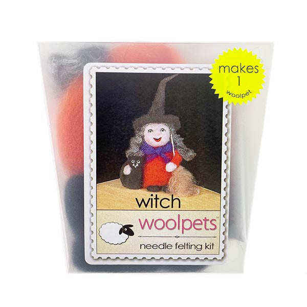 WoolPets Needle Felting Kit - Witch
