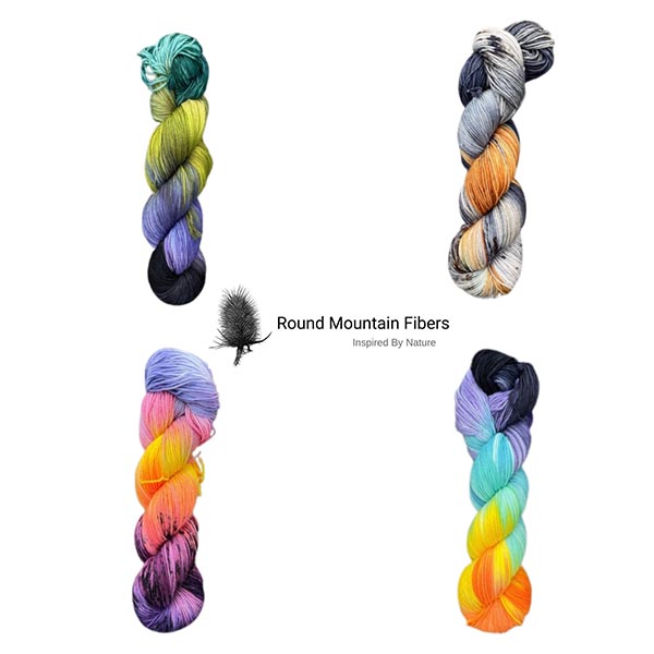 Round Mountain Fibers Willow Worsted Yarn