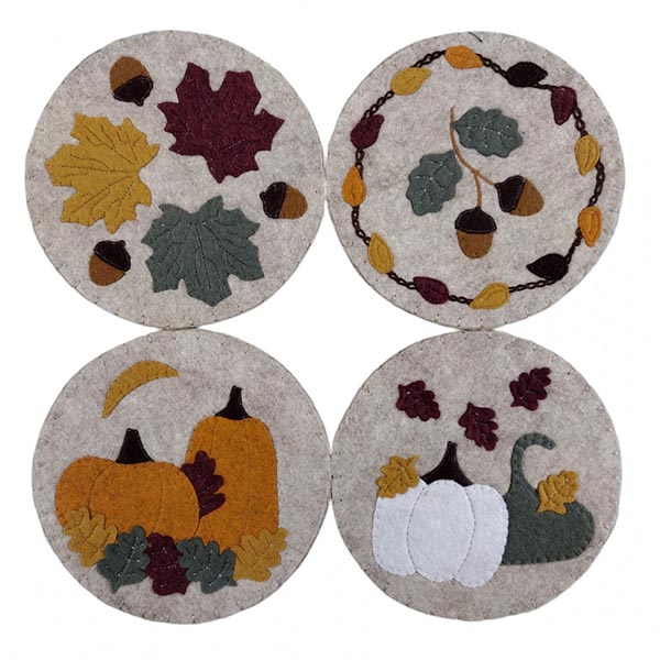 Felt Coaster Kit - Autumn