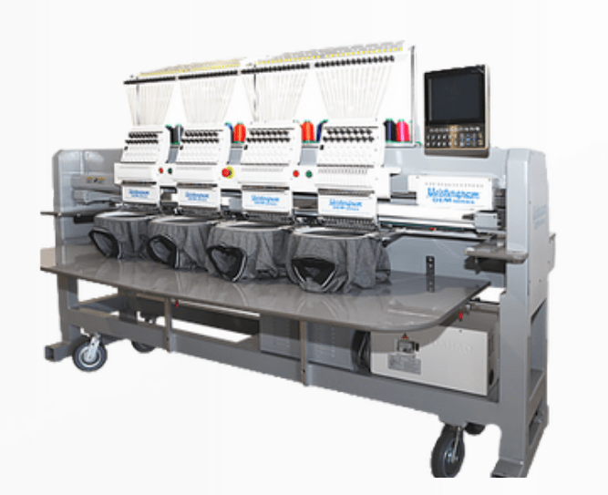 Meistergram Gem 1504 Four Head Commercial Embroidery Machine