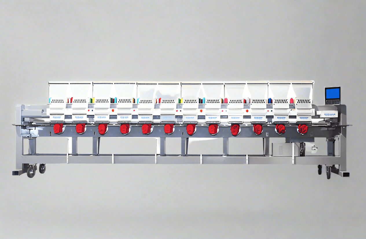 Meistergram Gem 1512 Twelve Head Commercial Embroidery Machine