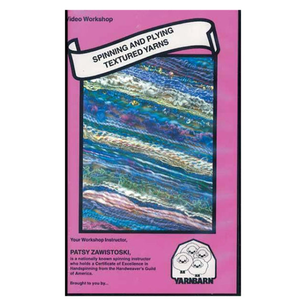 Spinning and Plying Textured Yarns DVD