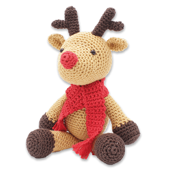 Hardicraft DIY Crochet Kit - Rudolf Reindeer