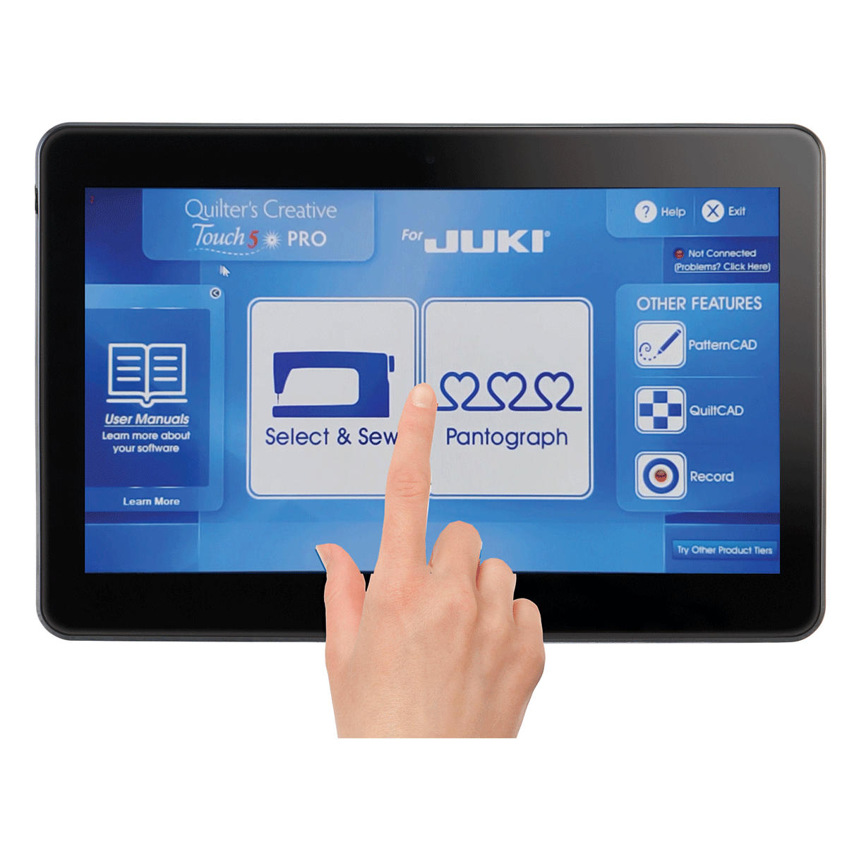 Juki Quilt Motions PRO Quilting Automation