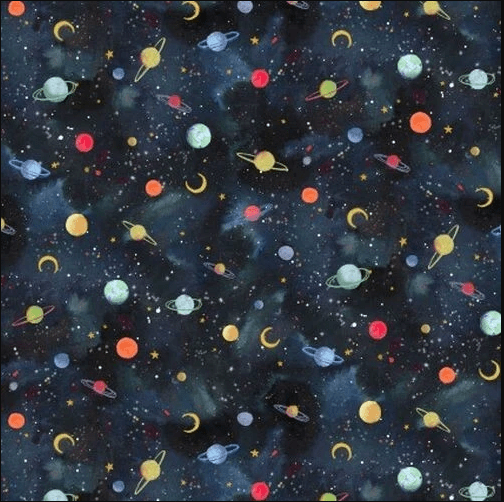 P & B Textiles To The Moon Planets