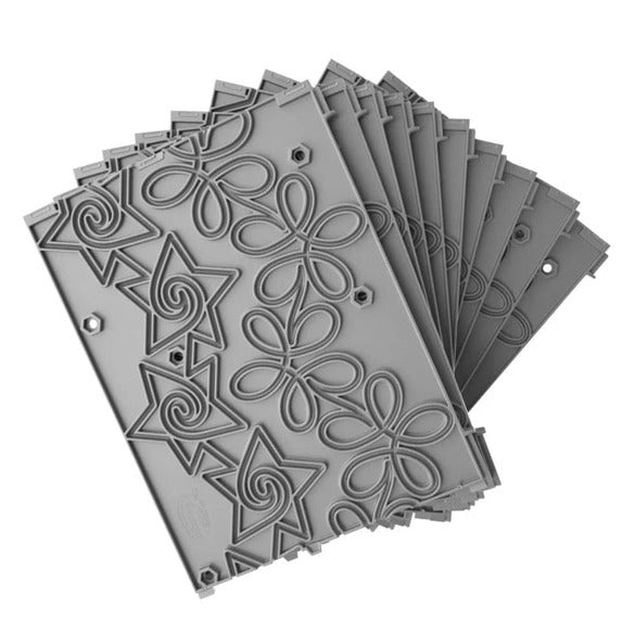 Grace Plastic Pattern Perfect Stars & Flowers