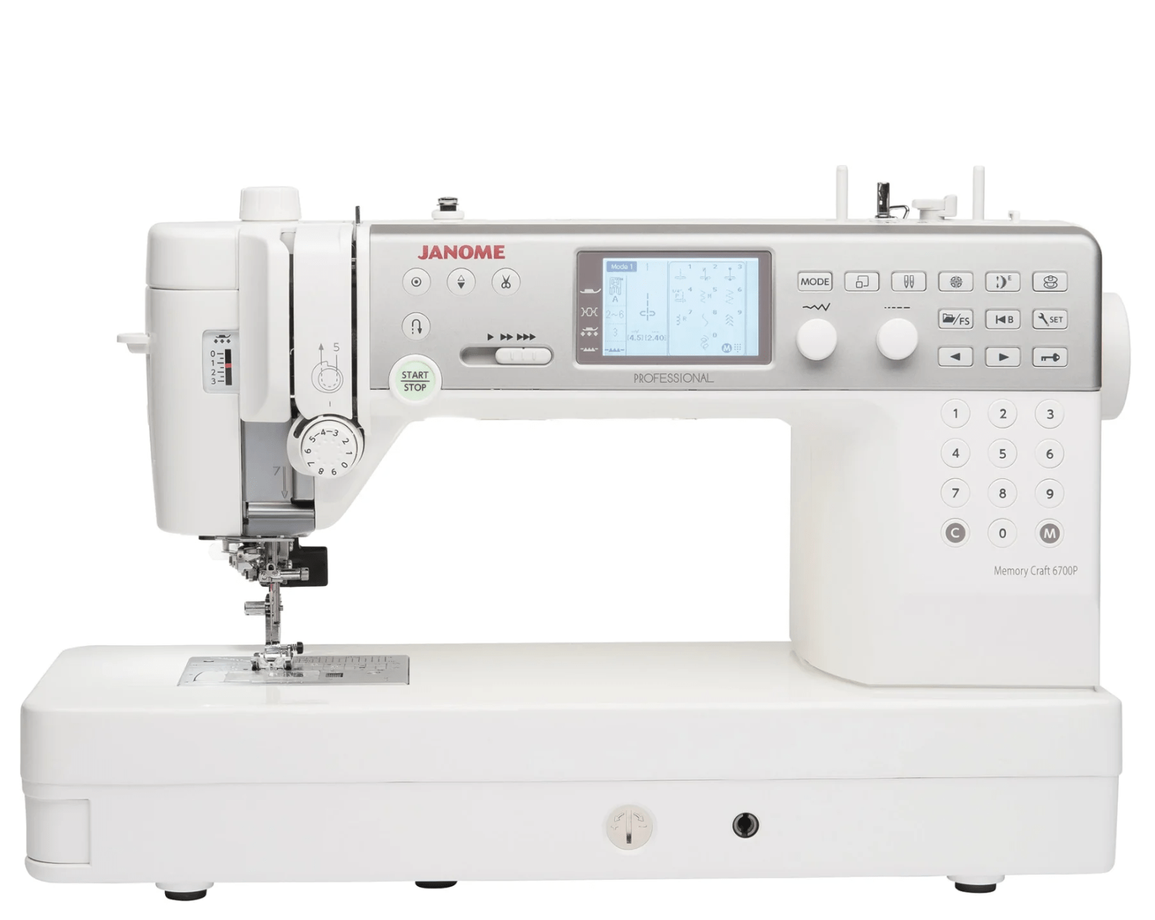 Janome Memory Craft 6700P - Professional Sewing & Quilting Machine