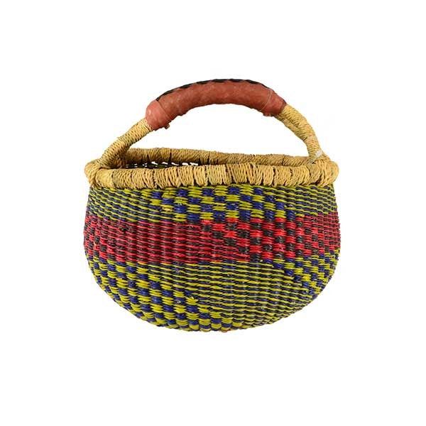 African Fair Trade Basket - Mini