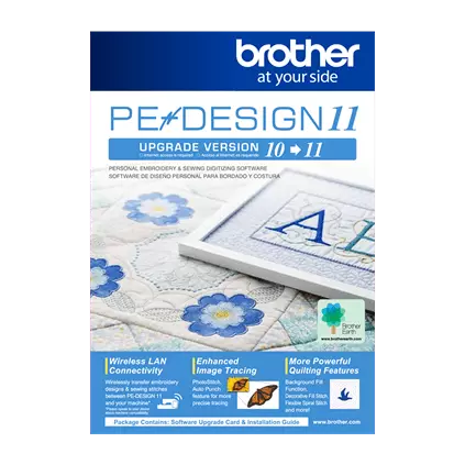 SAVRPED11 Personal Embroidery and Sewing Digitizing Software Upgrade