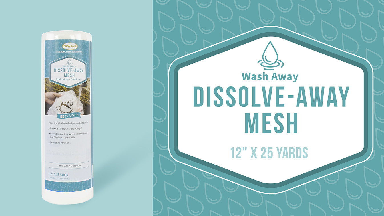 Model#: BLS500 Dissolve-Away Mesh Backing