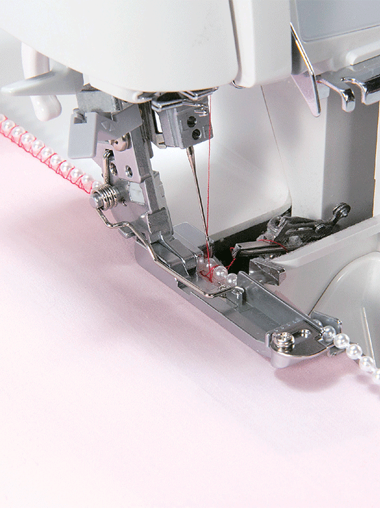 Beading Serger Presser Foot fit MOA