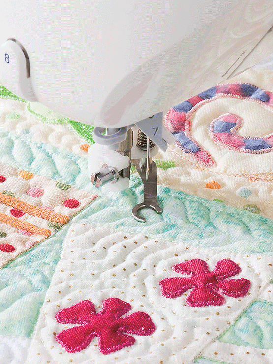 Quilt Presser Foot (Open Type) fits N