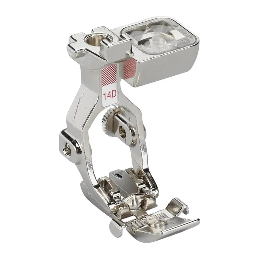 Bernina #14D Zipper Presser Foot With Guide