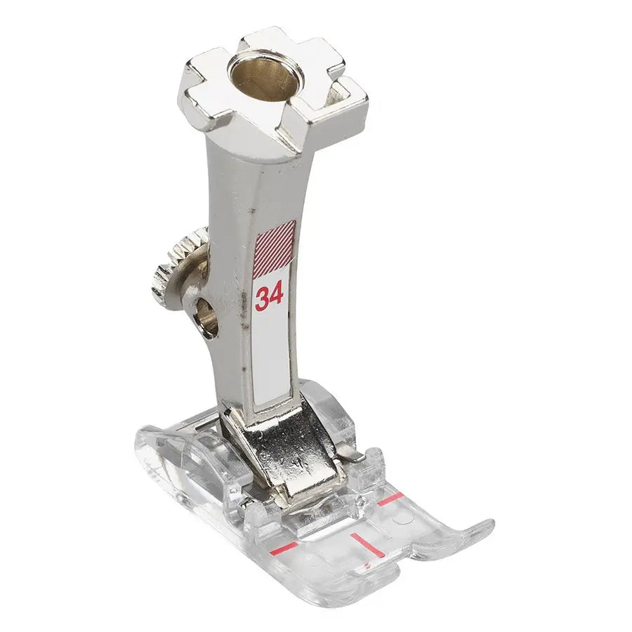 Bernina #34 Reverse Pattern Presser Foot With Clear Sole 5.5