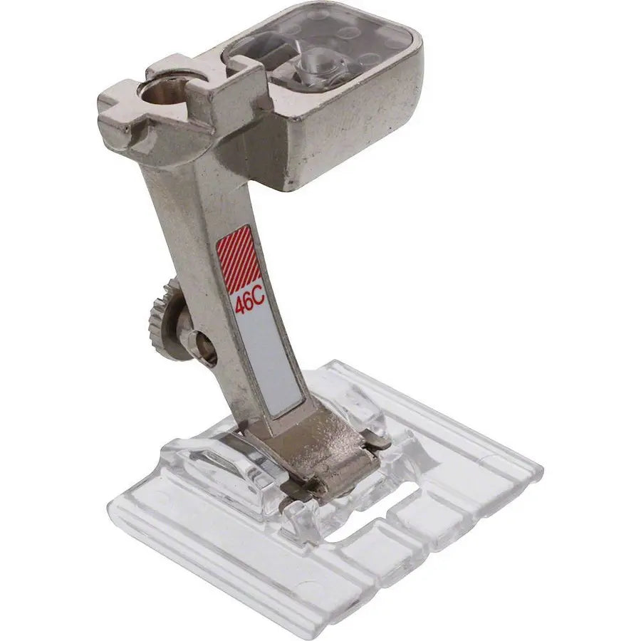 Bernina #46C Pintuck and Decorative Stitch Presser Foot With Clear Foot