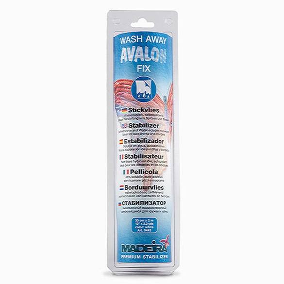 Madeira Avalon Fix Wash Away Stabilizer - 9.5" x 1.1yds