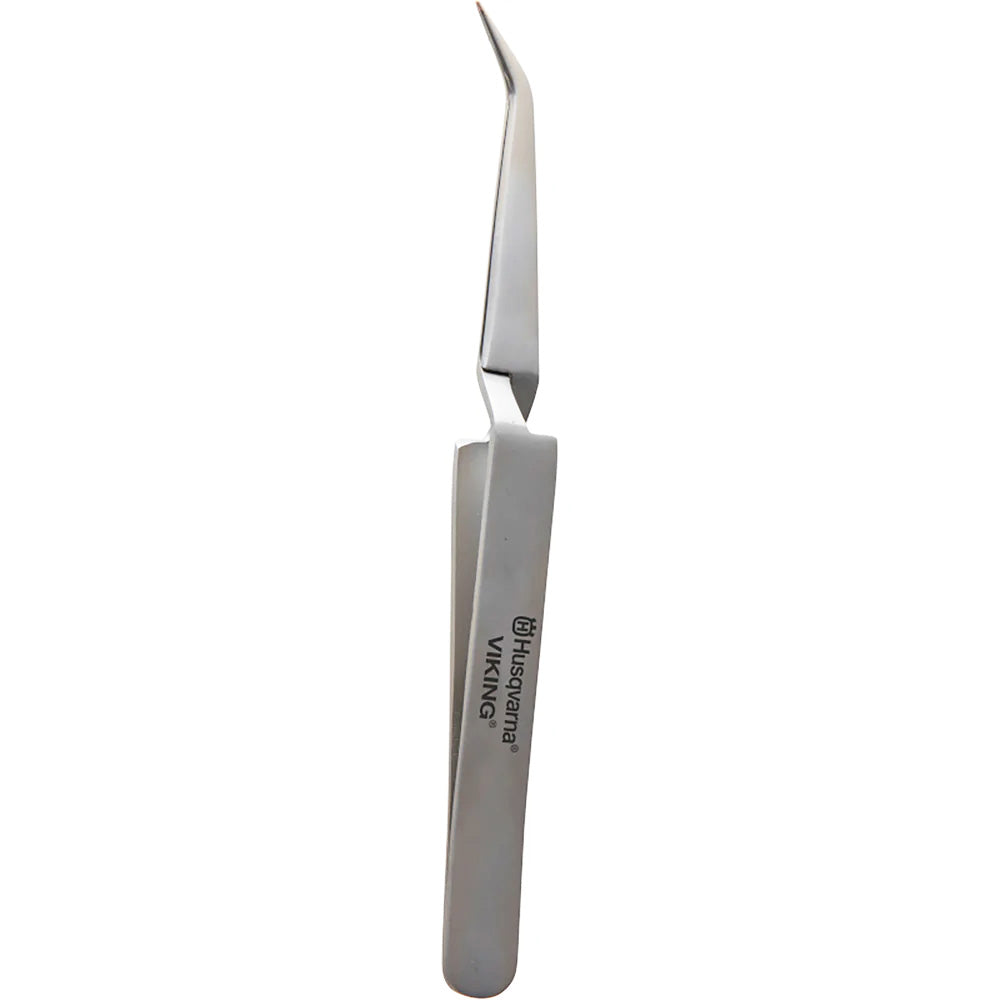 Viking 4.5" Opposable Curved Tweezers