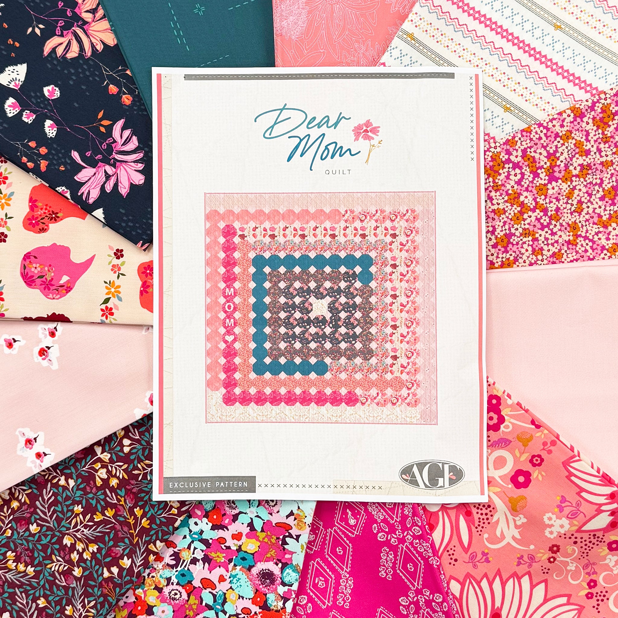 Art Gallery Dear Mom Quilt Pattern Kit